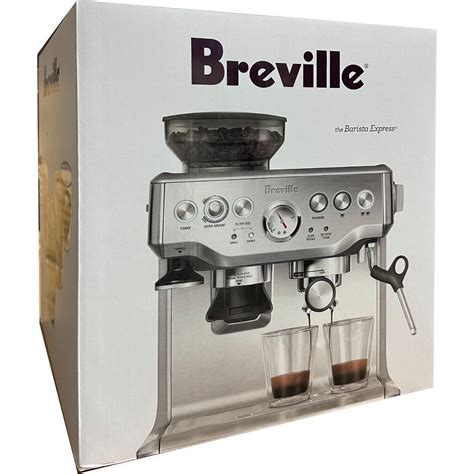 breville barista express solid light|breville barista express bes870xl.